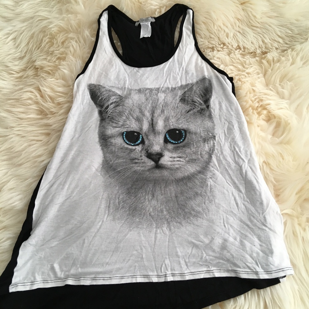 kitten tank top